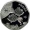 Pisces (Little Fish) - silver, 2 uah (2015)