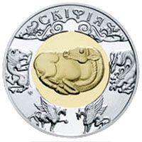 Scythia - bimetallic gold and silver, 20 uah (2001)