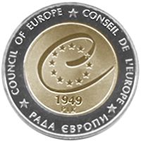 60 Years of the Council of Europe, 5 uah (2009)